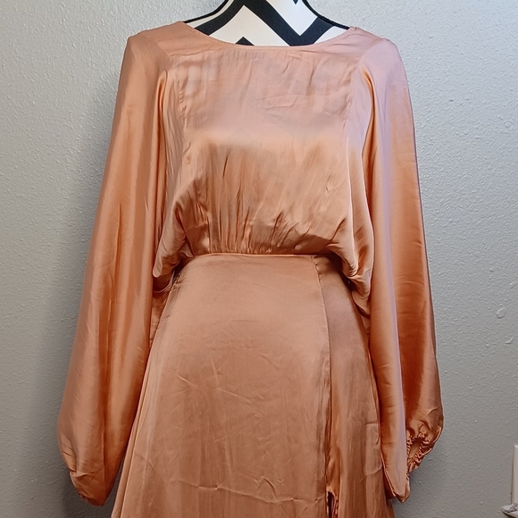 Astr Pink Midi Dress - Picture 5 of 13